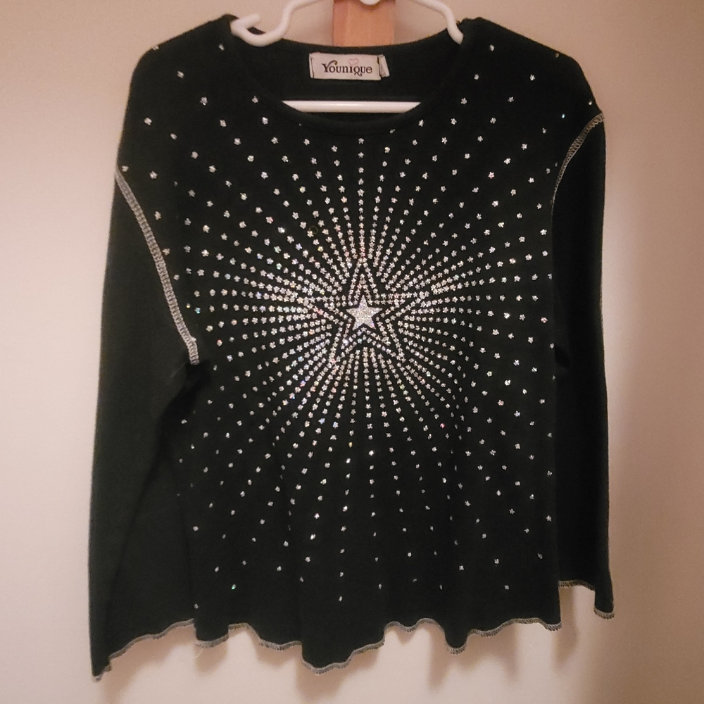 Girls long sleeve T - Star